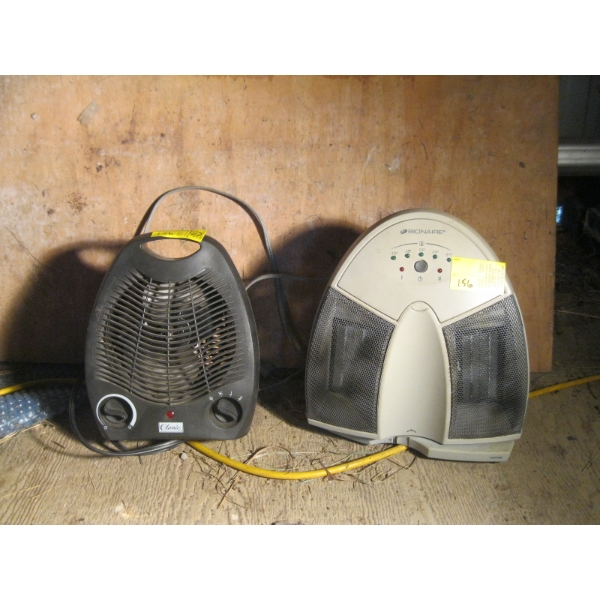 2 ELECTRIC HEATERS