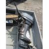 Image 3 : 10' FIBERGLASS BOAT W/OARS, GAS TANK & MERCURY BOAT MOTOR W/BATTERY & ANCHOR