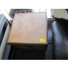 Image 2 : SQUARE STEAMER TRUNK W/WORLD DESIGN