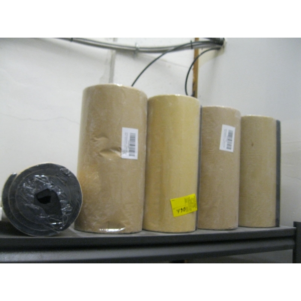 ROLLS OF STICKY BACK FOAM 12"X54" - 5 ROLLS & 3 FILTERS