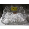 Image 3 : VINTAGE GLASSWARE: LIDDED CONTAINERS, CAKE TRAYS, ETC.