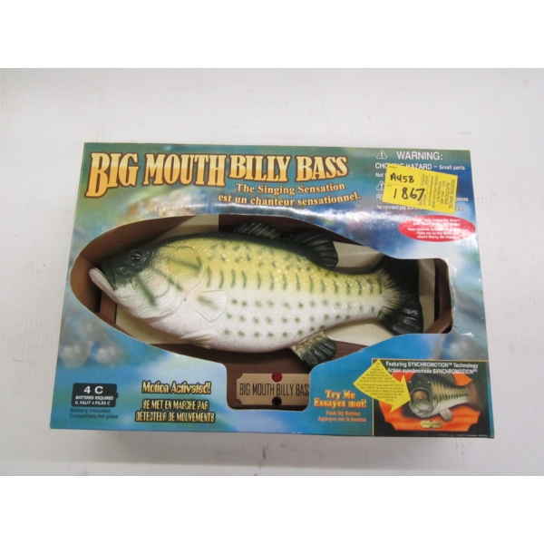 BIG MOUTH BASS SINGING SENSATION