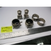 Image 1 : STERLING SILVER NAPKIN RINGS, S&P SHAKER & 2 SALT BOWLS W/SPOONS