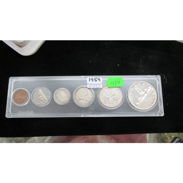 1959 CANADIAN COIN SET
