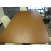 Image 2 : 200CM CASA WALNUT SINGLE PEDESTAL TABLE