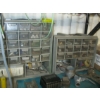 Image 4 : LARGE LOT OF MISC. - WIRE, SMALL COMPARTMENTS W/CONTENTS, ETC.