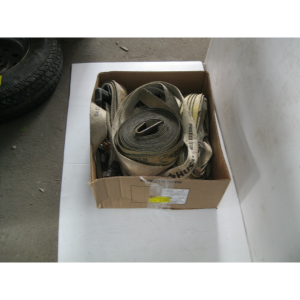 ASST. RATCHET TIE DOWN STRAPS, ETC.