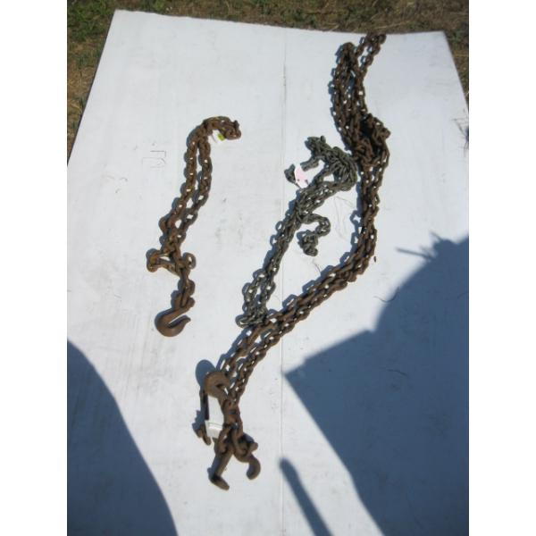 18' CHAIN, 10' CHAIN & A 7' CHAIN