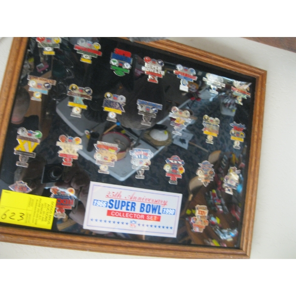 1966-1990 SUPER BOWL PIN COLLECTION