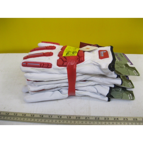 3 PAIR OF SZ 2XL WELDING GLOVES