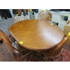 Image 1 : TABLE W/LEAF & 4 CHAIRS