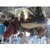 Image 2 : VINTAGE SPORTS ITEMS - PAIR OF BOBBY CLARK SIGNED GLOVES, BOXING GLOVES, CUP, ETC.