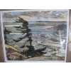 Image 2 : FRAMED NUMBERED PRINT "STORMY WEATHER" BY GROUP OF 7 F. VARLEY