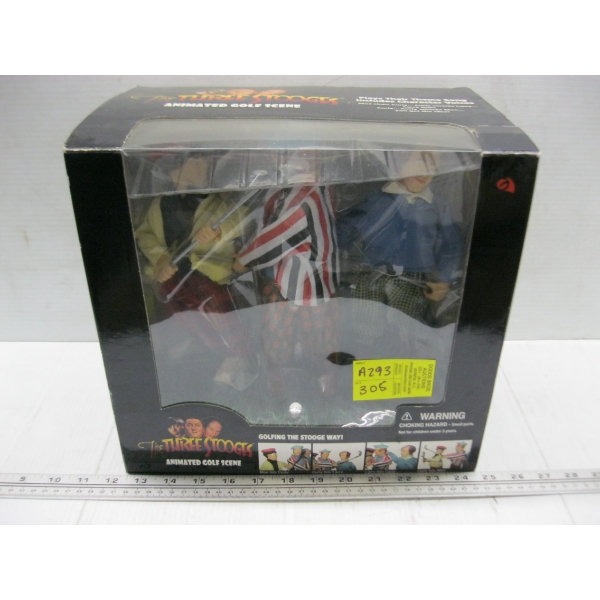 3 STOOGES FIGURINES