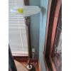 Image 1 : BRASS & GLASS FLOOR LAMP