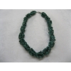 Image 1 : GENUINE MALACHITE & STERLING NECKLACE