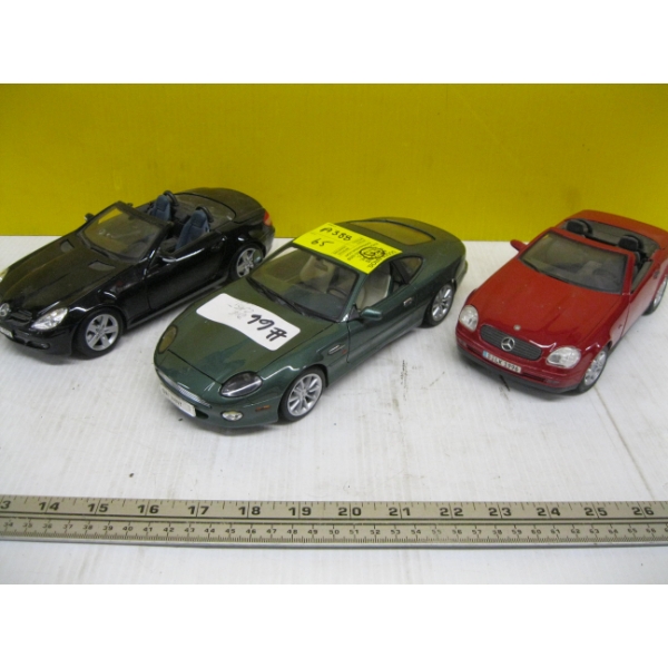 3 DIECAST CARS