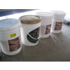 Image 1 : 4 CONTAINERS OF LOG & SIDING OIL WOOD FINISH & INTERIOR PAINT