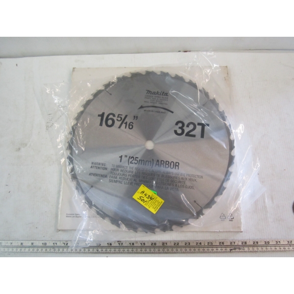 16 & 5/16" MAKITA NEW SAW BLADE - CARBINE TIP