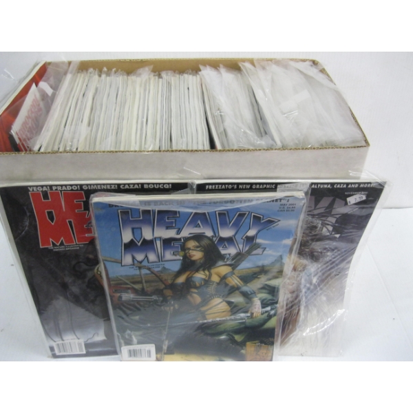 ASST. COMICS - HEAVY METAL, ETC.