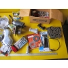 Image 3 : BIN OF ASST. MOTORCYCLE PARTS - STARTER, ETC.