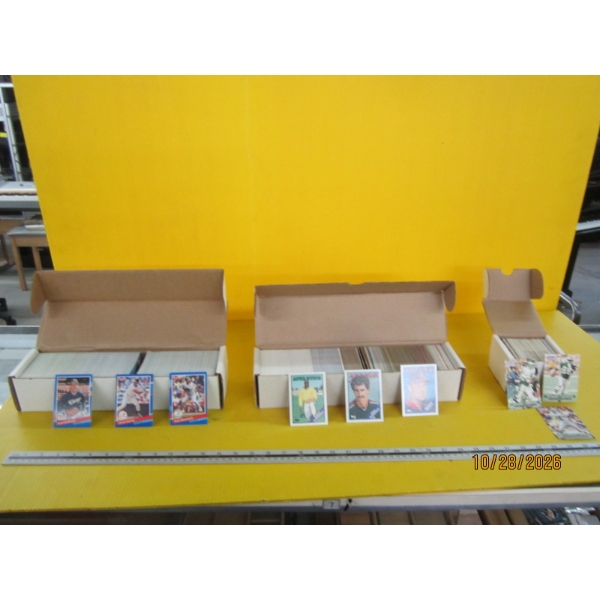 3 BOXES SPORTS CARDS