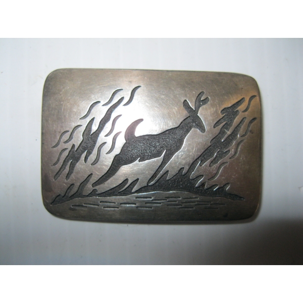 SILVER SIGNED JTS PIN