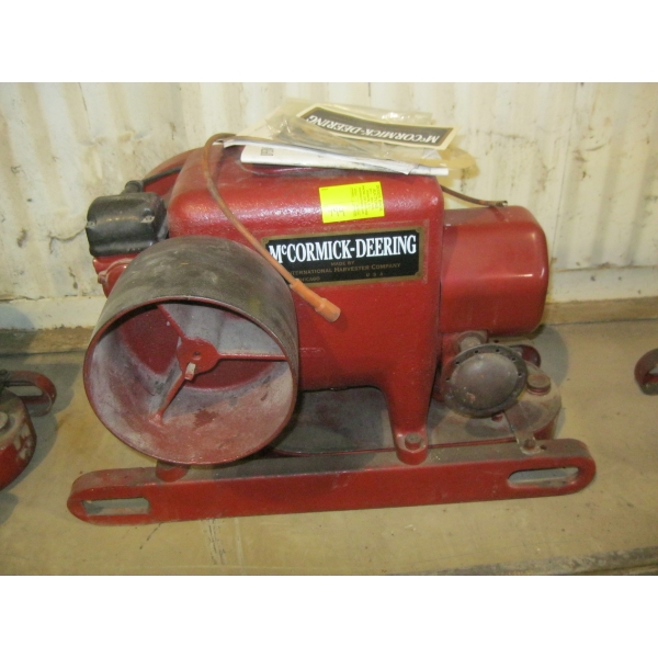 MCCORMICK DEERING STATIONARY HIT & MISS ENGINE