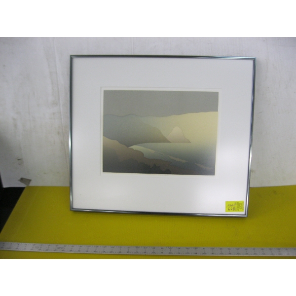 FRAMED NUMBERED PRINT, 9/35, BY TONY ONLY