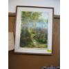 Image 1 : 1991 DON KARR PICTURE OF COTTAGE & FOREST