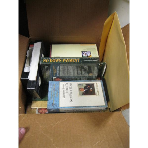 ASST. VHS SALES VIDEO TAPES