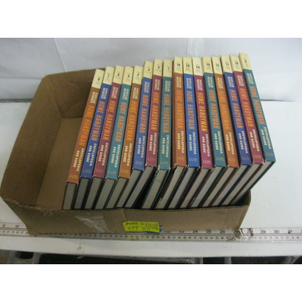 SET OF POPULAR MECHANICS HOME HANDYMAN BOOKS