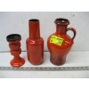 Image 1 : 3 GERMAN MID CENTURY MODERN VASES