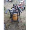 Image 2 : MOBILE FUEL TANK W/PUMP & CART