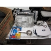Image 3 : 2 BOXES OF MISC. UTENSILS, PROCTOR SILEX WAFFLE MAKER, ETC.