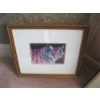 Image 4 : 3 FRAMED PICTURES - 2 OF CATS, 1 OF TIGER
