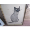 Image 3 : 3 FRAMED PICTURES - 2 OF CATS, 1 OF TIGER