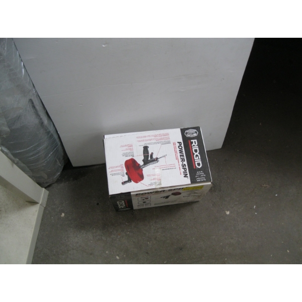 RIGID POWER SPIN DRAIN CLEANER