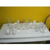 Image 1 : LG. LOT OF VINTAGE GLASSWARE, SM. WINEGLASSES & CREAMERS
