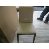 Image 1 : LIGHT UPHOLSTERED DINING CHAIR, WOOD FRAMED