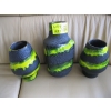 Image 1 : SET OF 3 LAVA MCM VASES