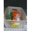 Image 1 : PLASTIC BIN W/ASST. HAND JUICERS