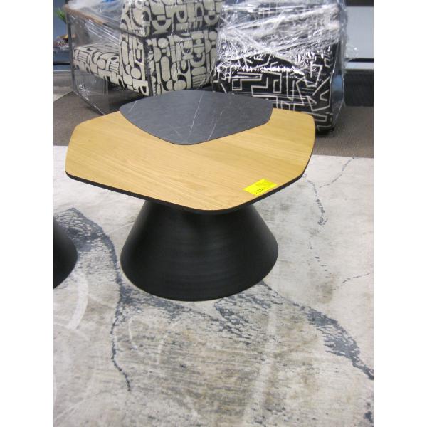 WOOD & ROCK LOOK OCCASIONAL TABLE
