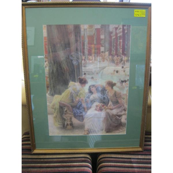 FRAMED PRINT OF THE SPA