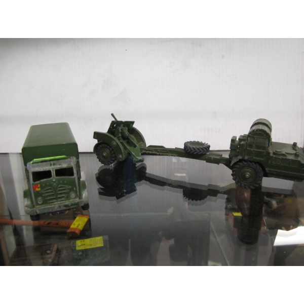 2 DINKY ARMY VEHICLES