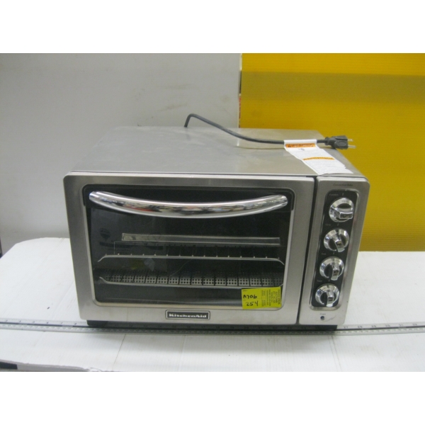 STAINLESS KITCHEN AID TOASTER OVEN