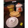Image 1 : ASST. MUSHROOM ITEMS - CANNISTER SET, ETC.