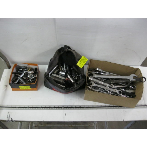 ASST. WRENCHES, SOCKETS, ETC.