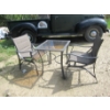 Image 1 : PATIO TABLE W/2 CHAIRS