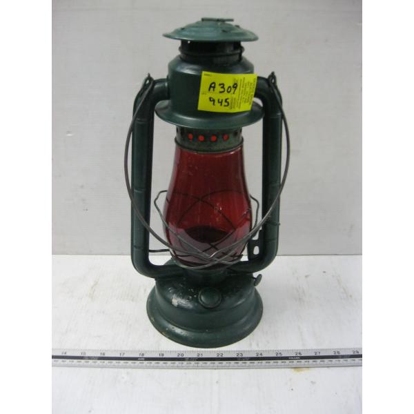 GREEN LANTERN W/RED GLASS